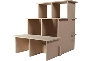 LaserSmith 3 TIER DISPLAY STORAGE-POS TABLE DISPLAY UNIT STAND FOR RETAIL COUNTER SHOP (Small)