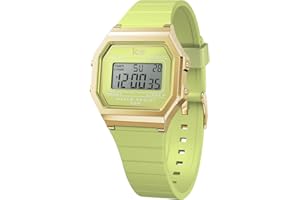 ICE-WATCH - Ice Digit Retro - Montre pour Femme avec Bracelet en Plastique (Small)