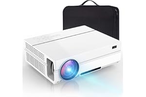 HOPVISION Proiettore video nativo 1080P Full HD, 7500 lumen, proiettore LED da 300", Mega Screen Home Cinema, 150000 ore, proiettore per smartphone/PC/Laptop/TV Stick/EXCEL/PPT