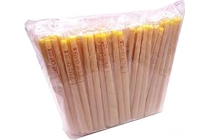 ABENXXOU Bougies pour les oreilles 100pcs / Set jaune oreille Les bougies d'oreille naturelle Cire d'abeille bougies auriculaires Cônes Cire Oreille organique suppression oreilles bouchées thérapeutique Tinnit