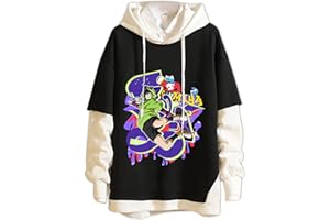 ACSEFIRE Sudadera de Anime Unisex Sudadera con Capucha de Manga Larga de SK8 The Infinity SK∞ Reki Falso Dos suéter Langa Miya Joe Hoodie