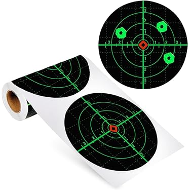 100 Fogli Carta Graduata Per Bersaglio A Cono 14x14 Cm - Tiro Ad Aria Compressa JS