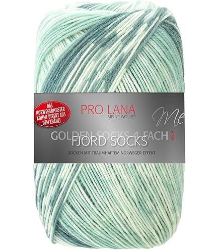 Gründl Sockenwolle Hot Socks Silk - 6x100g, Mit Seide, 4-fädig, 55% Wolle