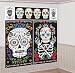 Produktbild Enter-Deal-Berlin 5 Teile WANDDEKO - Tag DER Toten -, Dia de los Muertos Mexico mexikanischer Feiertag Ehrung Toten Oktober