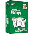 New GCSE Biology AQA Key Fact Revision Cards - Summary cards for quick revision (CGP AQA GCSE Biology)