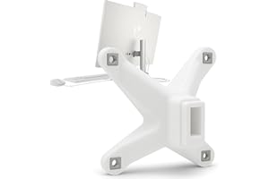 3IDEE Adattatore VESA compatibile con HP All-in-One PC (24-cr0706ng, 27-cr0005ng e più) - Attacco VESA 75x75 mm, Supporto VESA per monitor senza connessione VESA