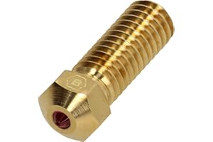 BROZZL Volcano 1.75 mm Ruby Nozzle 0.8 mm Diameter for E3D Volcano Hotend and Artillery Sidewinder X1, 10604080