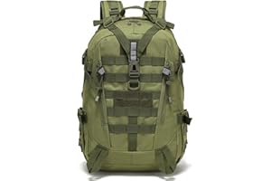 CINGHI LUSSO Mochila Hombre Mochila Militar 35L Mochila Tactica Mochila de Viaje Multifunciona Mochila Senderismo Mochila Deporte