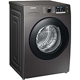 Samsung WW70TA049AX/EG Waschmaschine, 7 kg, 1400 U/min, Ecobubble, Hygiene-Dampfprogramm, FleckenIntensiv-Funktion, Inox