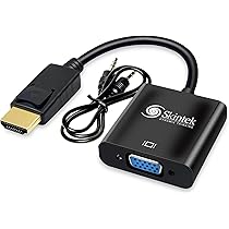 Adattatore HDMI A VGA Skintek - Con Audio 3.5mm - Per Collegare PC A Monitor VGA - Foto 7