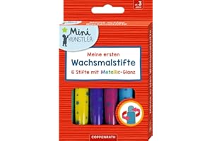 COPPENRATH, MÜNSTER Meine ersten Wachsmalstifte: 6 Stifte mit Metallic-Glanz (Mini-Künstler)
