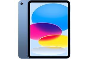 Apple iPad 11″: A16 chip, 27.69 cm (11″) Model, Liquid Retina Display, 128GB, Wi-Fi 6, 12MP Front/12MP Back Camera, Touch ID, All-Day Battery Life — Blue
