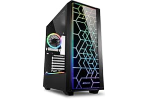 Sharkoon RGB LIT 100, custodia per PC