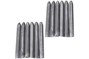 BESSY SHOP Universal Welding Wire,12PCS Low Temperature Welding Rod,Low Melt Solder,Stainless Steel Welding Rods,Easy Welding Electrode Aluminum Rod (8x1cm)