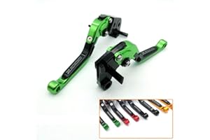 Heinmo Motorrad Bremskupplungshebel für Kawasaki Z1000 2007-2015 Z1000 SX NINJA 1000 Tourer 2011-2015 Ausziehbare klappbare Bremshebel