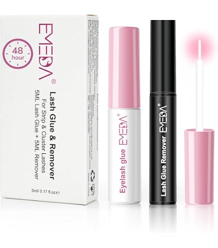 Kit Faux Cils Peggy Sage Amazing Noir Avec Strass + Colle - Effet Naturel, Longueur Medium