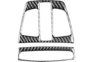 RRX Carbon Fiber Interior Panel Frame Cover Trim Compatible with BMW X5 X6 F15 F16 2014-2018 (Reading Light Lamp Panel 23, Classic)