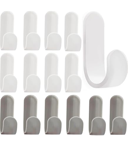 Self Adhesive Wall Hooks For Hanging Keys, Hats - View #4
