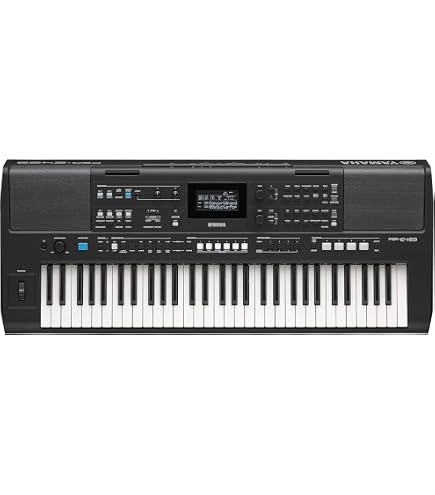 YAMAHA PSR-E473,61 KEYS PORTABLE KEYBOARD WITH POWER ADAPTOR