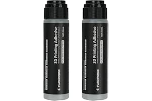 FLASHFORGE 3D Printing Adhesive Glue for Hot Bed Warping Reducing,3D Printer Glue Sticks for PLA/ABS/PETG/ASA,2-Pack Bundle (50mL/Pack)