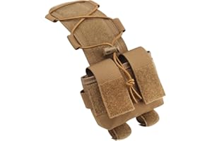 WarmHeartting Tactical MK2 Helm Batterietasche Gegengewichtshelm Helm Balance Gewichtstasche Airsoft Helmzubehör