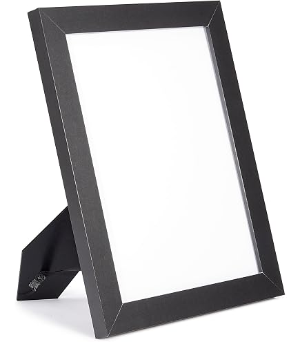 PrimeLuxe Cornice portafoto in legno 33 x 43 cm (dimensione immagine) in nero opaco | Colore e dimensioni selezionabili | per poster | Puzzle