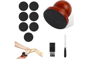 LIAMCUTE Hunde Nagelfeile, Kratzbrett für Hundekrallen, mit 7 Stück Austauschbarem Schleifpapier optimalen Krallenpflege für Hunde, Katzen & Kleintiere