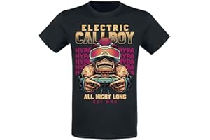 Electric Callboy All Night Long Männer T-Shirt schwarz Band-Merch, Bands