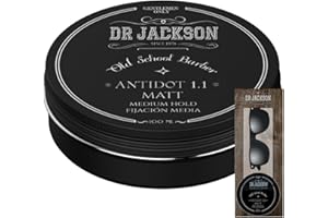 DR. JACKSON Cera Texturizadora Cabello - Fijador de Pelo en Pasta - Cera Cabello Hombre de Fijacion Media para moldear tu peinado - Cera para el Pelo Libre de Siliconas y Alcoholes