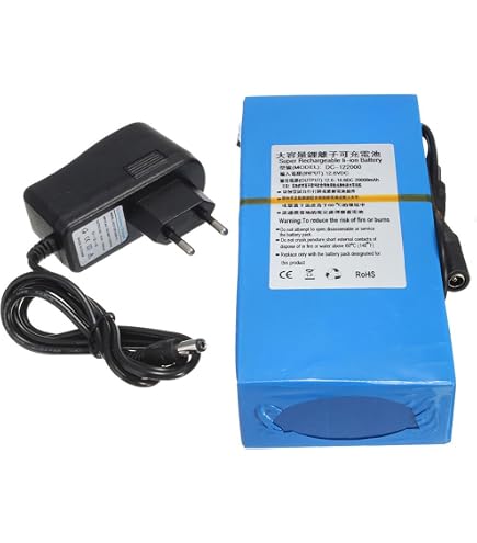 Batería De Iones De Litio 60V 30Ah (aprox. 28Ah Real) - Dimensiones 145x85x68mm, Ideal Para Proyectos Electrónicos O Vehículos Eléctricos