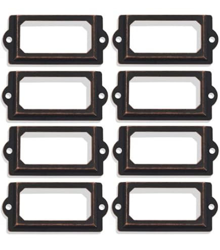 30 Porte-étiquettes En Plastique Transparent à Clipser - Pour étagères De 4 à 8 Mm D'épaisseur - 80x42 Mm