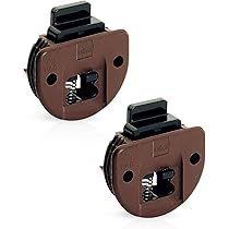 Rullo Scorrevole Per Ante Armadio - 2 Pezzi, Acciaio Zincato, 24mm Diametro, Per Mobili E Guardaroba