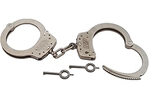 Smith & Wesson M&P Lever Lock Cuffs, Carbon Steel, Survival Kit