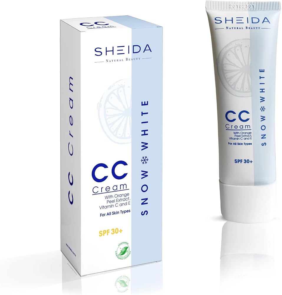 Sheida Snow White Leke Açıcı Cc Krem Spf 30+ 50 ml