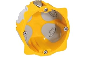 Legrand Batibox Energy LEG90509 - Caja de empotrar en paneles de yeso (2 compartimentos, 40 mm de profundidad)