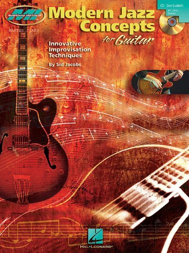 SID JACOBS MODERN JAZZ CONCEPTS FOR GUITAR GTR (Musicians Institute: Master Class) by Various (13-Sep-2004) Sheet music
