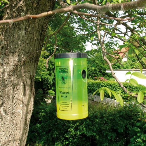 SWISSINNO 1 340 068 NaturalControl Wespenfalle-Set 2 Stück + 2 Ersatzköder - 2