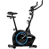 Zipro Boost Heimtrainer Fahrrad für Zuhause Magnet Fahhrad bis 110 kg Magnete Exercise Bike Fitnessbike 8-stufiges Widerstand