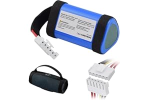 CITYORK Batterie Li-ION 3,7 V 10200 mAh pour JBL Charge 4, 4J,4BLK, Compatible avec Charge 4BLUAM, P/N ID998, SUN-INTE-118, 1INR19/66-3