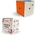 The Puzzl Co - 2x2 Rubik Cube - Colorful Brain Booster Puzzle Game for Kids 5+ Years | Stress Buster, Cognitive Power & Problem-Solving Skill Enhancer | Round Edge Design for Easy Handling