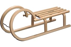 Colint Unisex Hörnerrodel Latten Schlitten, mehrfarbig, 100 cm EU