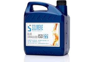 SOLIMENE 4L Olio Idraulico ISO VG HVI 22 - Lubrificante per Impianti Idraulici e Trattori - Perfetto per Auto e Moto - alta qualità e fluidità, bassa viscosità