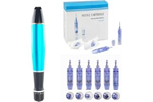 AB GERMANY Microneedling Nadeln Dermapen Ersatzköpfe Derma Pen 12 + 36 + Nano,Patron A1-W (10 Stück- 36 Pins)