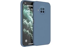 Topme Funda para Xiaomi MI 10T Lite 5G (6.67" Inches) Carcasa Caja Case Estuche, Funda Protectora de Piel de Silicona TPU - Lavanda Gris
