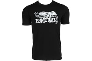Ernie Ball Classic Eagle T-Shirt, Schwarz
