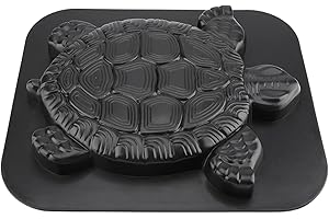 TOPINCN Motif Tortue réutilisable moisissures Pavage Trottoir Trottoir Moule en Pierre Jardin Rues Balcons Villas Aménagement paysager Pelouse Sentier Pavé Promenade