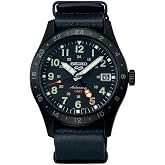 Seiko Erkekler i&ccedil;in 5 GMT siyah kadran paslanmaz &ccedil;elik saat SSK023K1