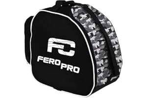 Ferocity Bellissima e capiente Borsa Porta Scarponi Sci Snowboard Boot Sacchetto della Copertura per Scarponi da Sci [054]