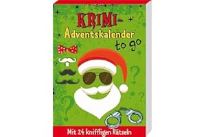 Kaufmann Ernst Vlg GmbH Krimi-Adventskalender to go: Mit 24 kniffligen Rätseln (Adventskalender für Erwachsene - 24 Rätsel)