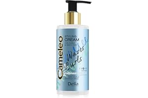 ‎CAMELEO Cameleo – Wellen & Locken - Creme - Keratin Haarpflegelinie für Lockiges und Welliges Haar - Keratin - Glatte und Federnde Locken und Wellen - Befeuchtet, Regeneriert - Glättet - 150ml
